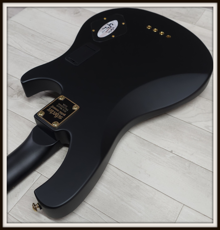 Schecter Johnny Christ Signature, Satin Black, Linkshänder